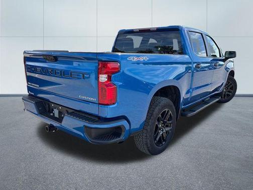 Blue 2023 Chevrolet Silverado 1500 Custom