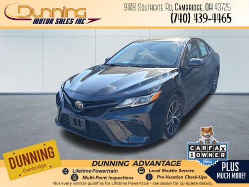 Galactic Aqua Mica 2019 Toyota Camry SE