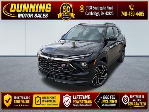 Mosaic Black Metallic 2026 Chevrolet Trailblazer RS