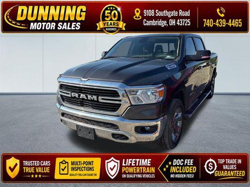 Granite Crystal Metallic Clearcoat 2020 RAM 1500 Big Horn/Lone Star