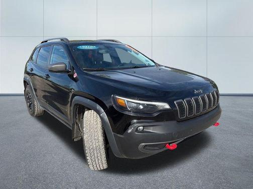 Diamond Black Crystal Pearlcoat 2021 Jeep Cherokee Trailhawk Elite