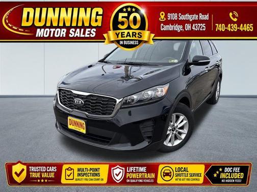 Ebony Black 2019 Kia Sorento LX