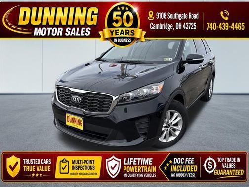 Ebony Black 2019 Kia Sorento LX