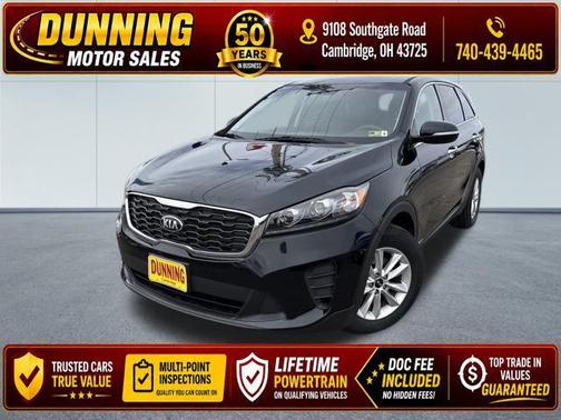 Ebony Black 2019 Kia Sorento LX