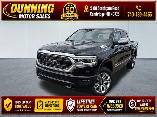 Diamond Black Crystal Pearlcoat 2024 RAM 1500 Limited