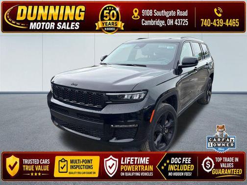 Diamond Black Crystal Pearlcoat 2024 Jeep Grand Cherokee L Limited