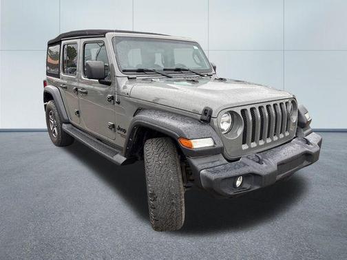 Granite Crystal Metallic Clearcoat 2021 Jeep Wrangler Unlimited Sport