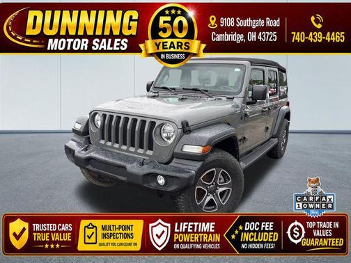 Granite Crystal Metallic Clearcoat 2021 Jeep Wrangler Unlimited Sport