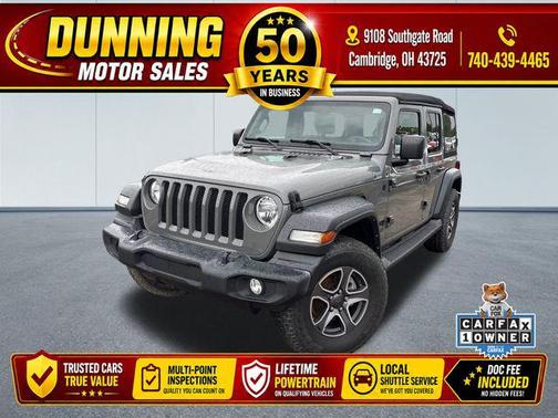Granite Crystal Metallic Clearcoat 2021 Jeep Wrangler Unlimited Sport