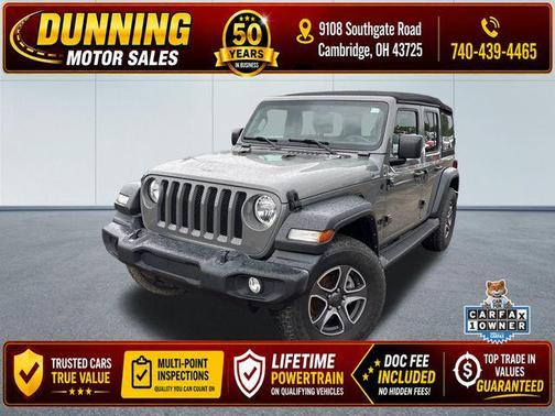 Granite Crystal Metallic Clearcoat 2021 Jeep Wrangler Unlimited Sport