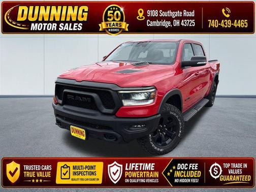 Flame Red Clearcoat 2022 RAM 1500 Rebel