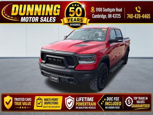 Flame Red Clearcoat 2022 RAM 1500 Rebel