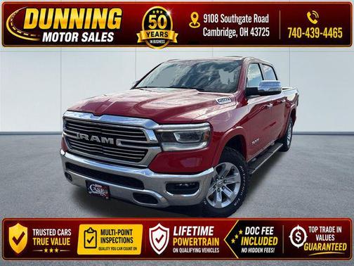 Flame Red Clearcoat 2022 RAM 1500 Laramie
