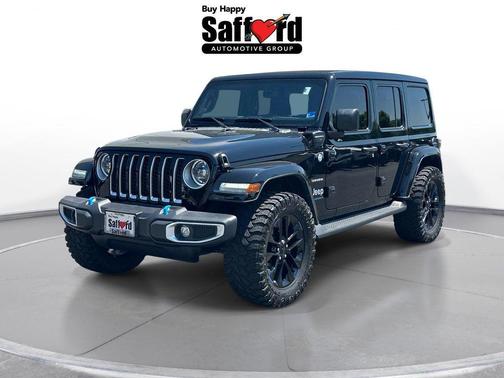 Black Clearcoat 2023 Jeep Wrangler 4xe Sahara