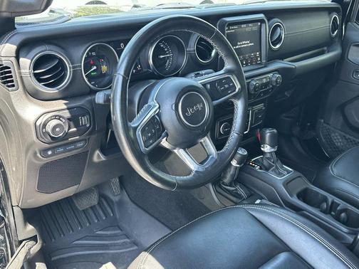 Black Clearcoat 2023 Jeep Wrangler 4xe Sahara