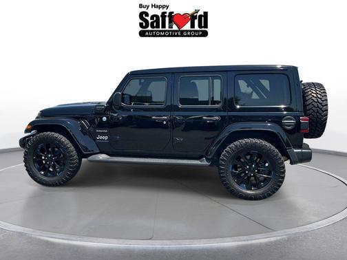 Black Clearcoat 2023 Jeep Wrangler 4xe Sahara