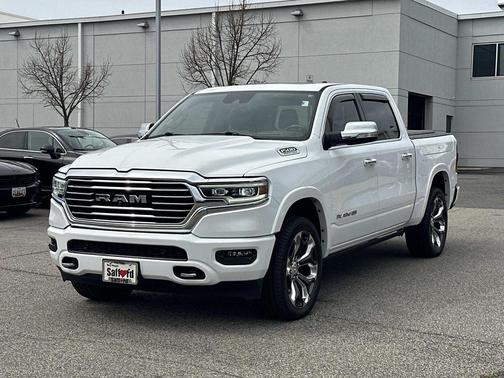 Bright White Clearcoat 2021 RAM 1500 Longhorn