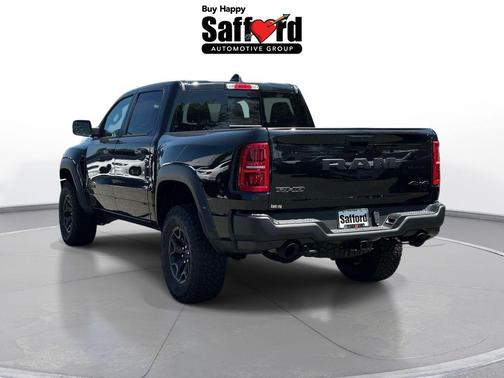Diamond Black Crystal Pearlcoat 2026 RAM 1500 RHO Crew Cab 4x4 5'7' Box