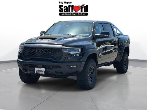 Diamond Black Crystal Pearlcoat 2026 RAM 1500 RHO Crew Cab 4x4 5'7' Box