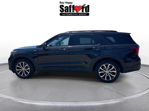AGATE BLACK METALLIC 2025 Ford Explorer ST-Line