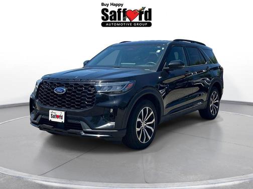 AGATE BLACK METALLIC 2025 Ford Explorer ST-Line