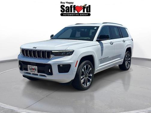 Bright White Clearcoat 2023 Jeep Grand Cherokee L Overland
