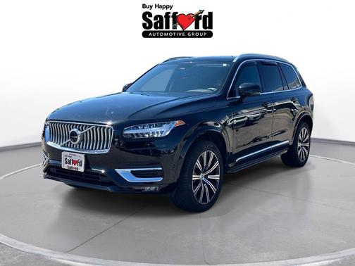 Onyx Black Metallic 2024 Volvo XC90 B5 Plus Bright Theme