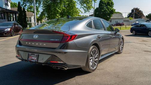 Portofino Gray 2020 Hyundai SONATA Limited