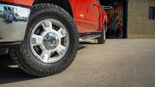 Red 2014 Ford F-150 XLT
