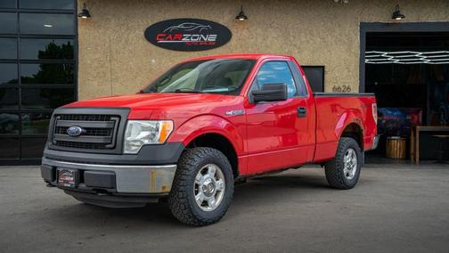 Vermillion Red 2013 Ford F-150 XL