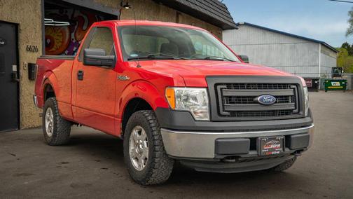 Vermillion Red 2013 Ford F-150 XL