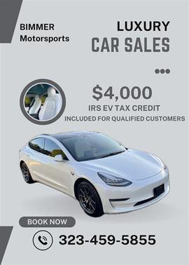2020 Tesla Model 3 Standard Range Plus