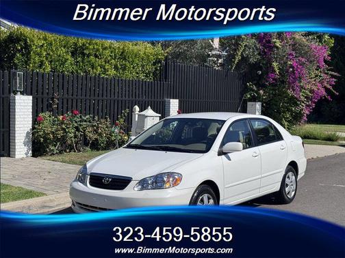 Super White 2008 Toyota Corolla LE