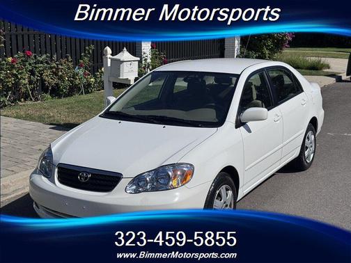 Super White 2008 Toyota Corolla LE