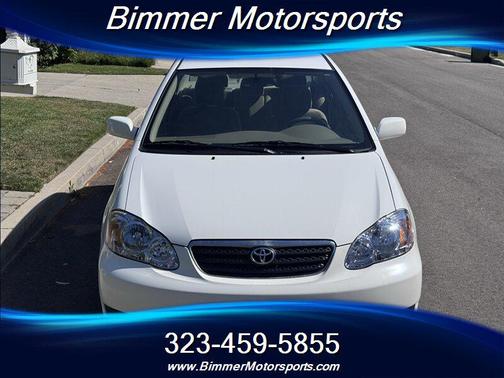 Super White 2008 Toyota Corolla LE