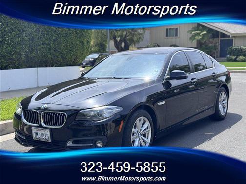 Black 2015 BMW 528 528i