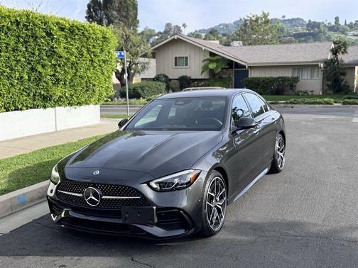 Graphite Grey Metallic 2023 Mercedes-Benz C-Class Sedan