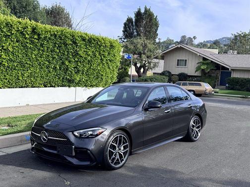 Graphite Grey Metallic 2023 Mercedes-Benz C-Class Sedan