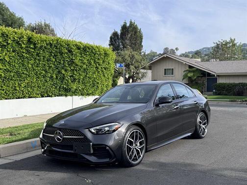 Graphite Grey Metallic 2023 Mercedes-Benz C-Class Sedan