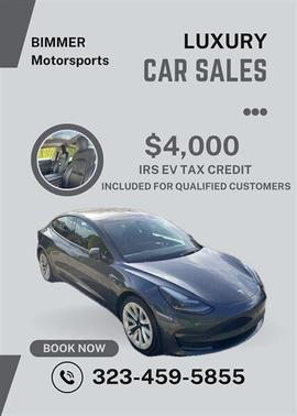 2022 Tesla Model 3 Standard Range