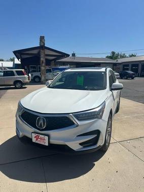 White Diamond Pearl 2019 Acura RDX Advance Package