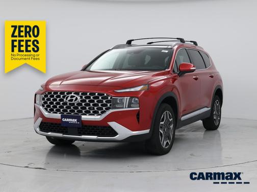 Red 2023 Hyundai SANTA FE Limited