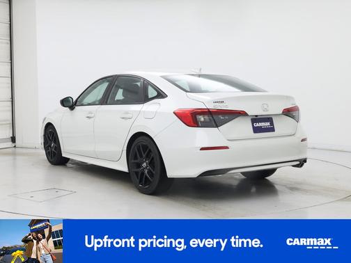 White 2022 Honda Civic Sport