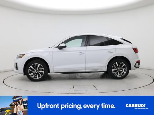 White 2022 Audi Q5 Sportback S-Line Premium