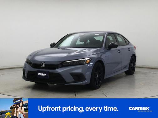 Blue 2024 Honda Civic Sport