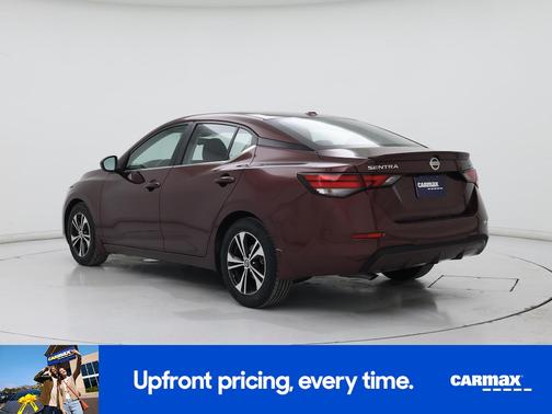 Burgundy 2022 Nissan Sentra SV