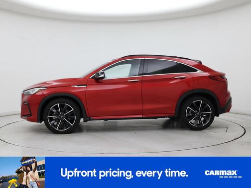 Red 2025 INFINITI QX55 Sensory