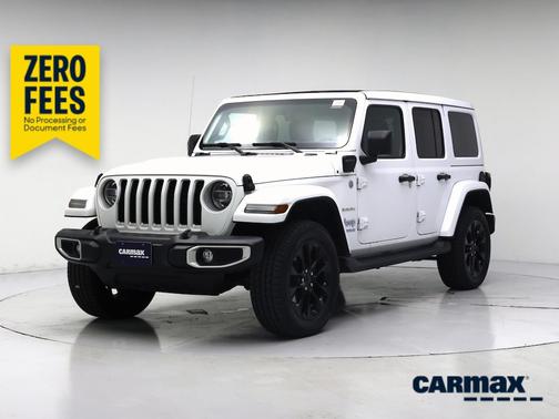 White 2021 Jeep Wrangler Unlimited 4xe Unlimited Sahara