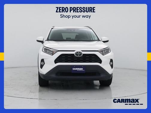 White 2019 Toyota RAV4 XLE Premium