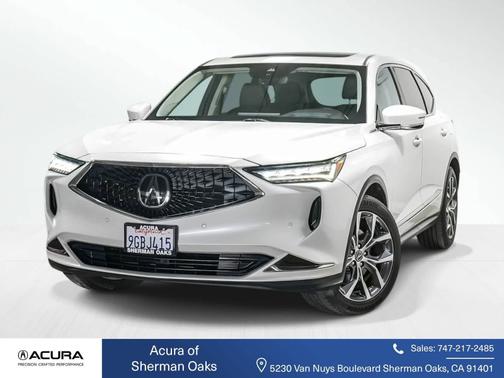Platinum White Pearl 2023 Acura MDX